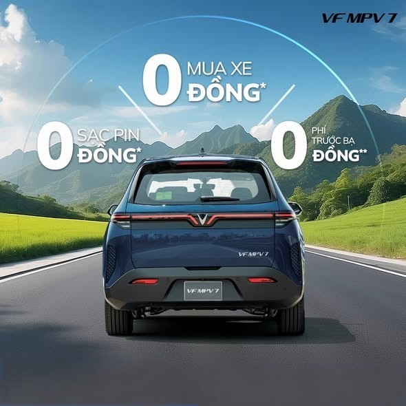 Sở hữu không gian 7 chỗ linh hoạt cùng khả năng di chuyển lên đến 450 km cho mỗi lần sạc đầy (NEDC), VF MPV 7 mang đến trải nghiệm phù hợp cho cả nhu cầu di chuyển hằng ngày lẫn những chuyến đi dài của gia đình.