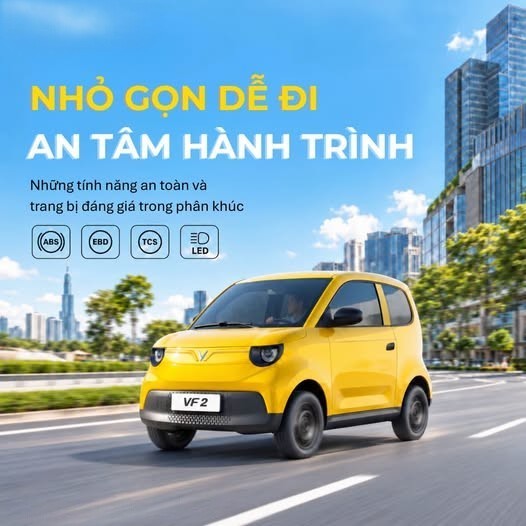 VF 2 được trang bị những tính năng an toàn đáng giá trong phân khúc như Hệ thống chống bó cứng phanh ABS, Hệ thống phân phối lực phanh điện tử EBD, Hệ thống kiểm soát lực kéo TCS và đèn LED chiếu sáng phía trước, giúp người lái thêm tự tin khi di chuyển mỗi ngày – từ những cung đường đông đúc trong đô thị đến các hành trình quen thuộc.